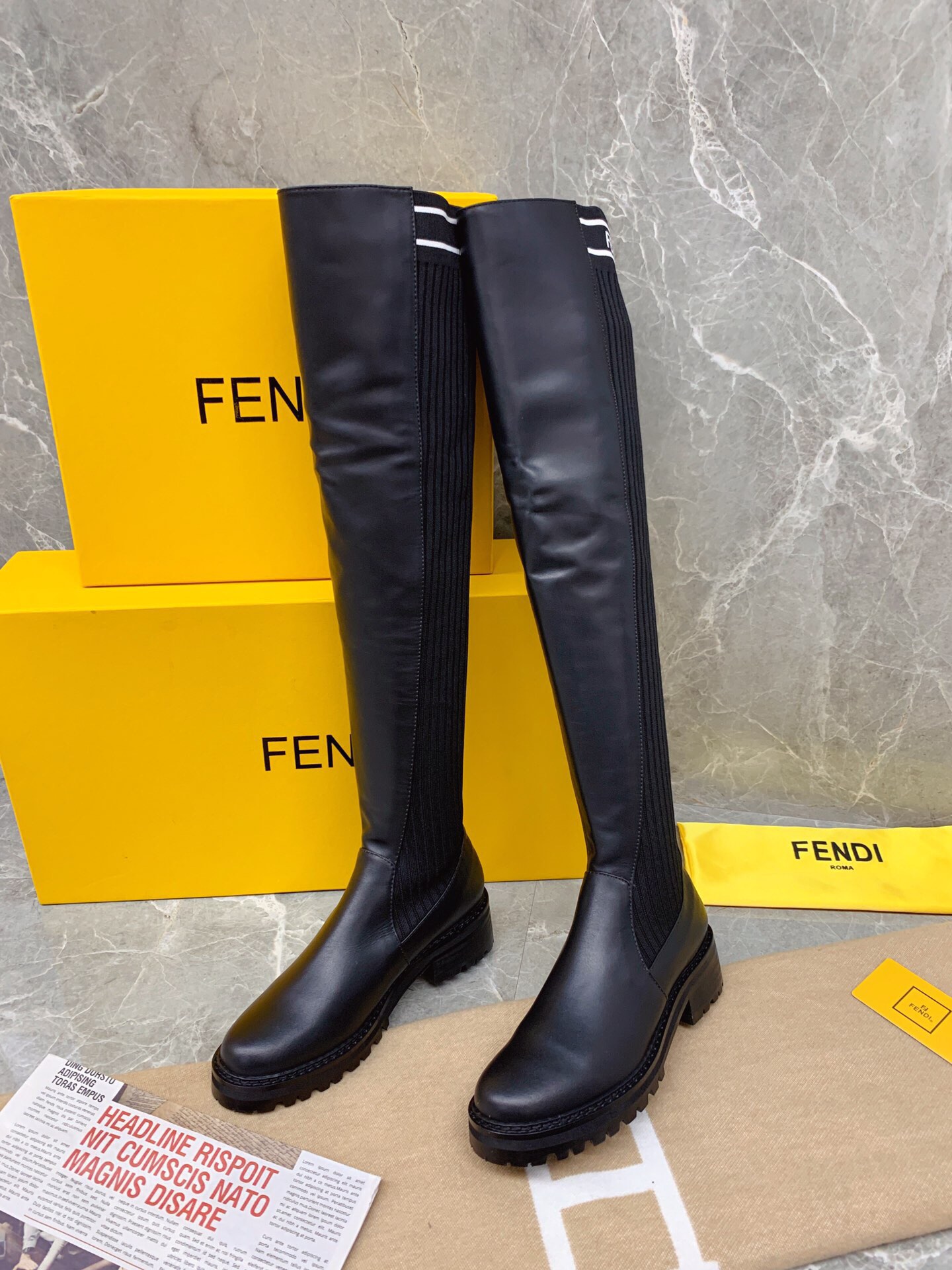 fendi style boots