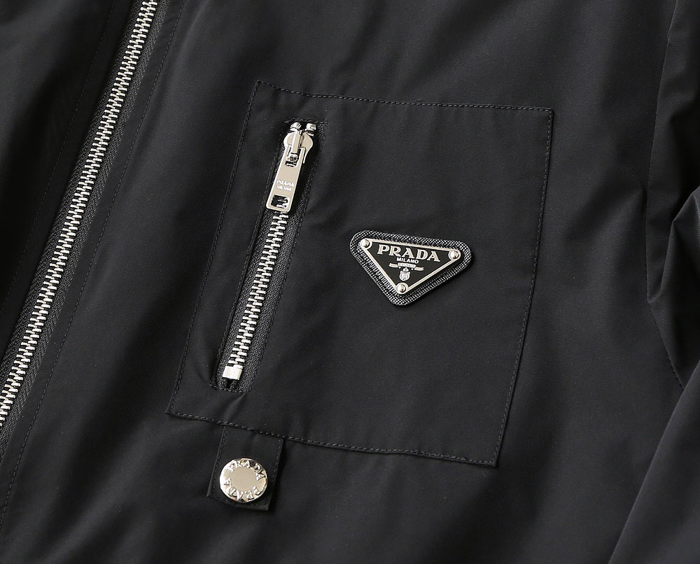 Prada Jackets Long Sleeved For Men 891637 108.00 USD, Wholesale