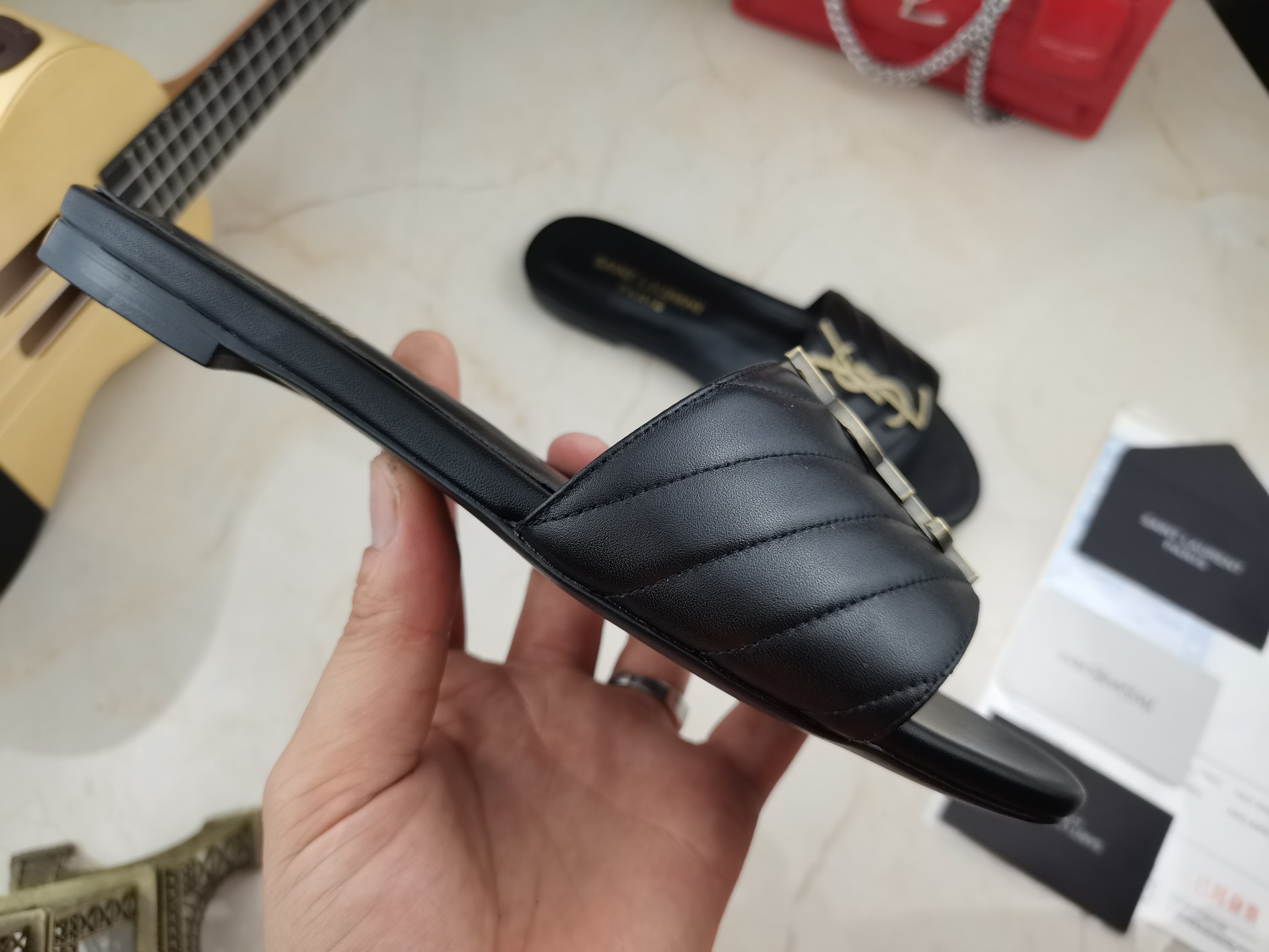 ysl slippers sale
