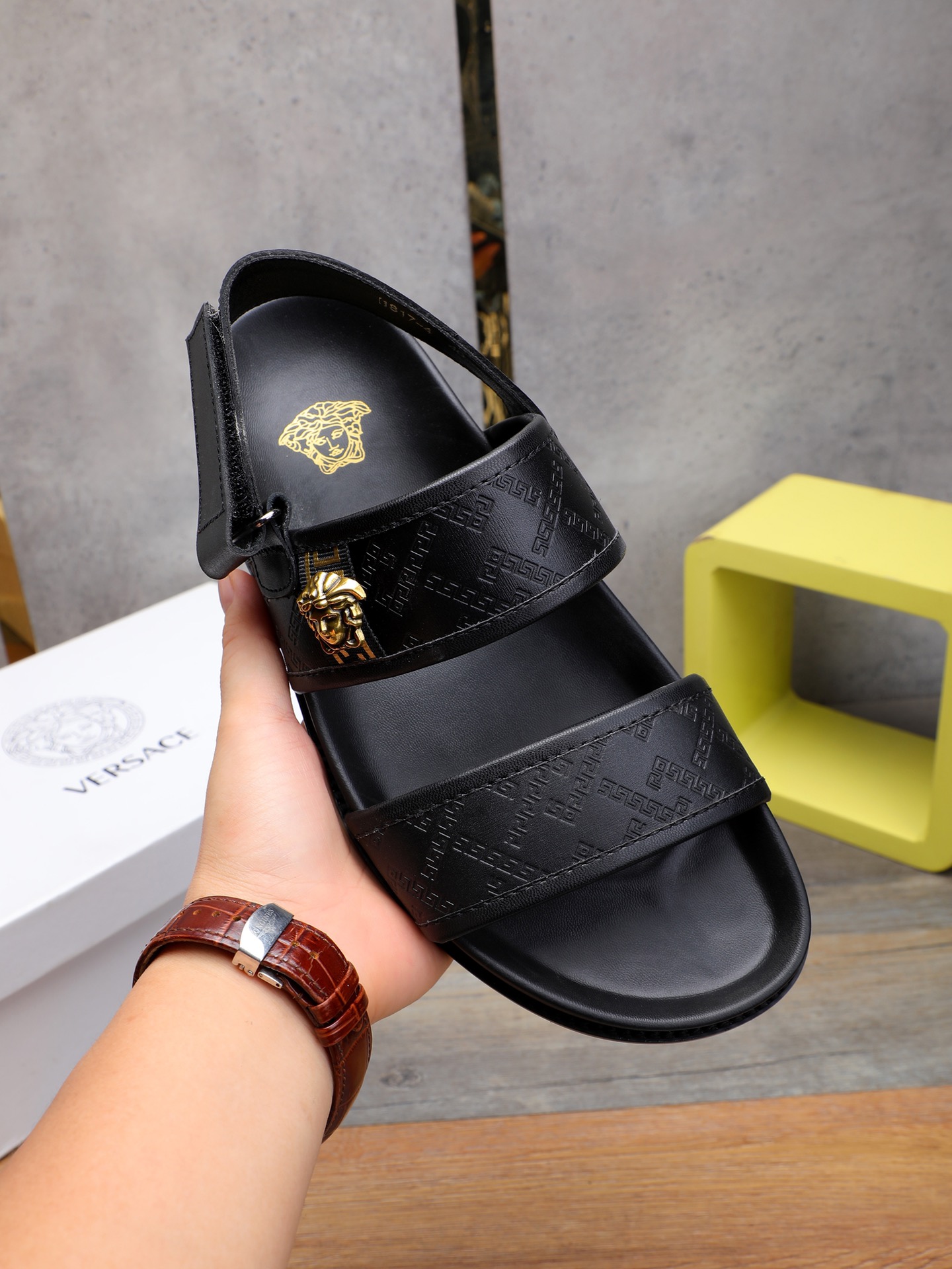 cheap versace sandals