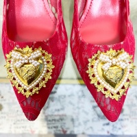 $80.00 USD Dolce & Gabbana D&G High-Heeled Shoes For Women #887605