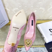 $80.00 USD Dolce & Gabbana D&G High-Heeled Shoes For Women #887608