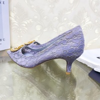 $80.00 USD Dolce & Gabbana D&G High-Heeled Shoes For Women #887614