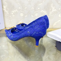 $80.00 USD Dolce & Gabbana D&G High-Heeled Shoes For Women #887616