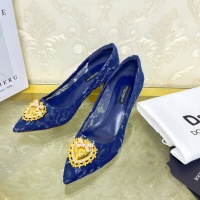 $80.00 USD Dolce & Gabbana D&G High-Heeled Shoes For Women #887617