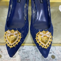 $80.00 USD Dolce & Gabbana D&G High-Heeled Shoes For Women #887617