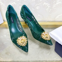 $80.00 USD Dolce & Gabbana D&G High-Heeled Shoes For Women #887619