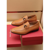 $118.00 USD Salvatore Ferragamo Leather Shoes For Men #887957