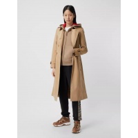$162.00 USD Burberry Trench Coat Long Sleeved For Women #892729