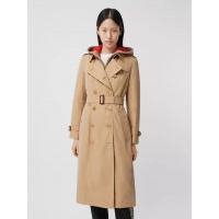 $162.00 USD Burberry Trench Coat Long Sleeved For Women #892729