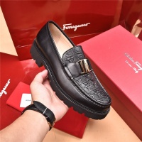 $118.00 USD Salvatore Ferragamo Leather Shoes For Men #893334