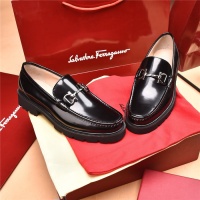 $118.00 USD Salvatore Ferragamo Leather Shoes For Men #893336