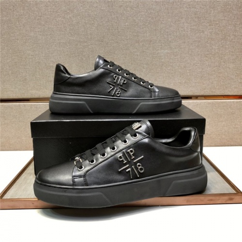 Replica Philipp Plein PP Casual Shoes For Men #893865 $80.00 USD for Wholesale