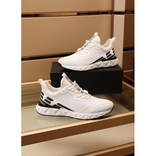 Replica Armani Casual Shoes For Men #893893 $82.00 USD for Wholesale