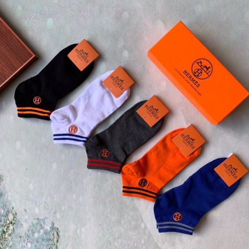 Replica Hermes Socks #894006 $27.00 USD for Wholesale