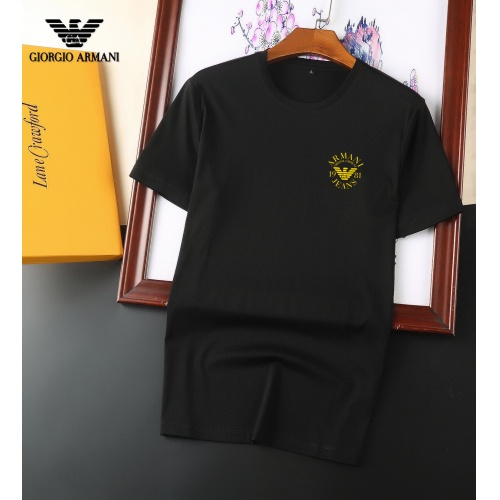Armani T-Shirts Short Sleeved For Men #894042 $25.00 USD, Wholesale Replica Armani T-Shirts