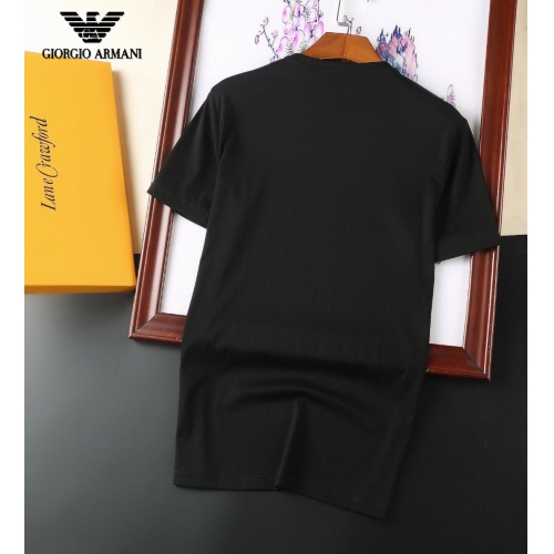 Replica Armani T-Shirts Short Sleeved For Men #894048 $25.00 USD for Wholesale