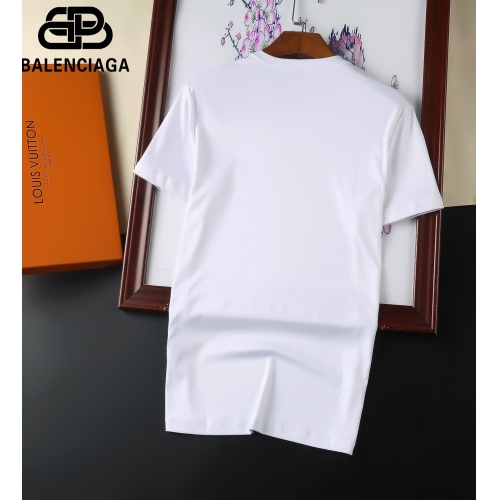 Replica Balenciaga T-Shirts Short Sleeved For Men #894120 $25.00 USD for Wholesale