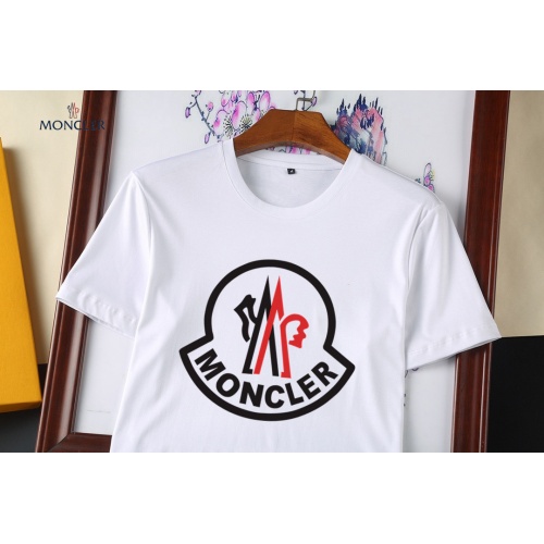 Replica Moncler T-Shirts Short Sleeved For Men #894181 $25.00 USD for Wholesale
