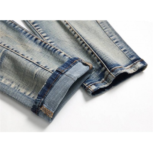 Replica Balmain Jeans For Men #894217 $45.00 USD for Wholesale