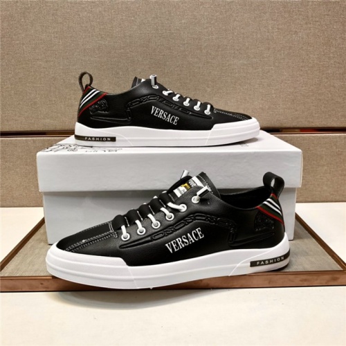 Replica Versace Casual Shoes For Men #894294 $80.00 USD for Wholesale