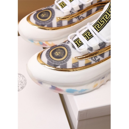 Replica Versace Casual Shoes For Men #894331 $82.00 USD for Wholesale