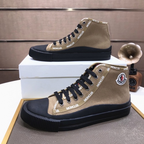 Replica Moncler High Tops Shoes For Men #894432 $80.00 USD for Wholesale