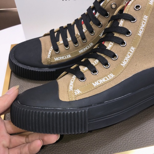 Replica Moncler High Tops Shoes For Men #894432 $80.00 USD for Wholesale