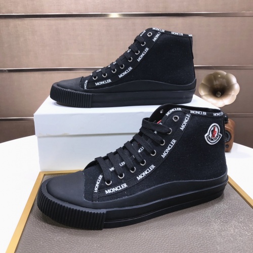 Replica Moncler High Tops Shoes For Men #894433 $80.00 USD for Wholesale
