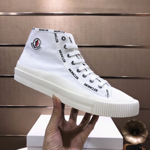 Replica Moncler High Tops Shoes For Men #894434 $80.00 USD for Wholesale