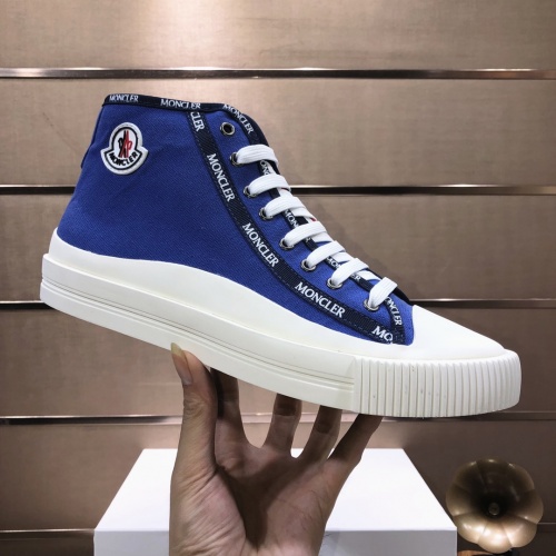 Replica Moncler High Tops Shoes For Men #894435 $80.00 USD for Wholesale
