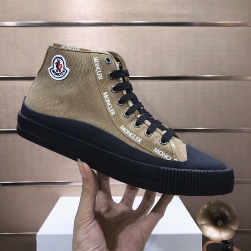 Replica Moncler High Tops Shoes For Women #894444 $82.00 USD for Wholesale