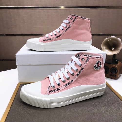 Replica Moncler High Tops Shoes For Women #894445 $82.00 USD for Wholesale