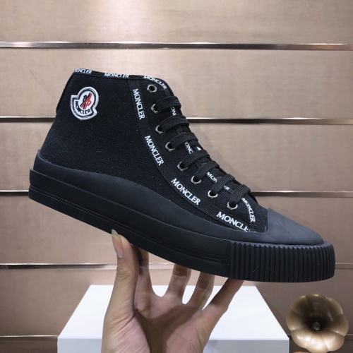 Replica Moncler High Tops Shoes For Women #894446 $82.00 USD for Wholesale