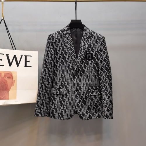 Fendi Jackets Long Sleeved For Men #894466 $92.00 USD, Wholesale Replica Fendi Jackets