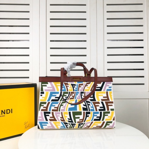 Replica Fendi AAA Quality Tote-Handbags For Women #894505 $160.00 USD for Wholesale