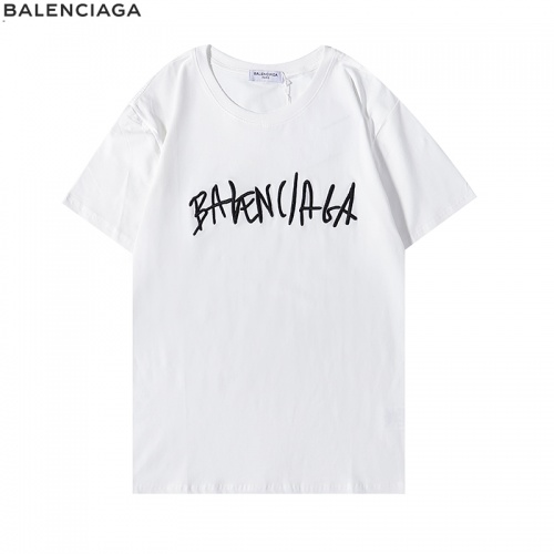 Balenciaga T-Shirts Short Sleeved For Men #894631 $29.00 USD, Wholesale Replica Balenciaga T-Shirts