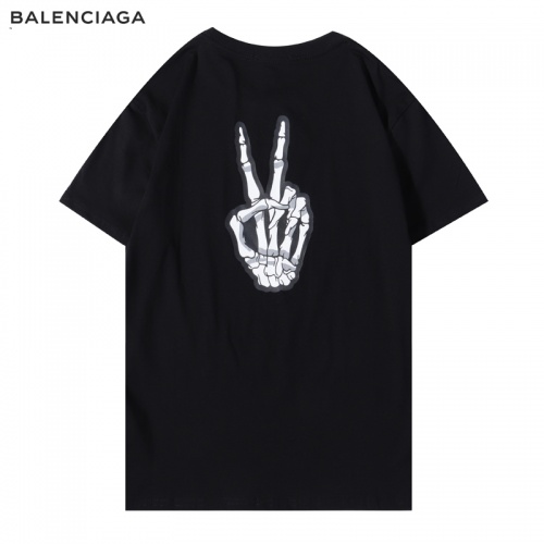Replica Balenciaga T-Shirts Short Sleeved For Men #894633 $27.00 USD for Wholesale