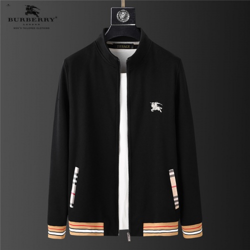 Replica Burberry Tracksuits Long Sleeved For Men #894657 $82.00 USD for Wholesale