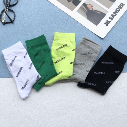 Replica Balenciaga Socks #894718 $27.00 USD for Wholesale