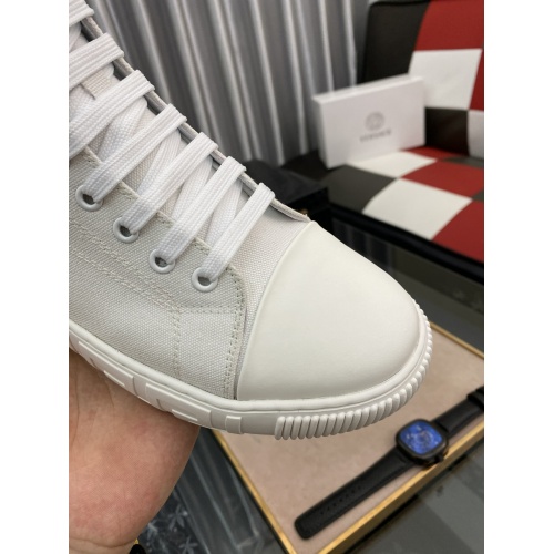 Replica Versace High Tops Shoes For Men #894773 $85.00 USD for Wholesale