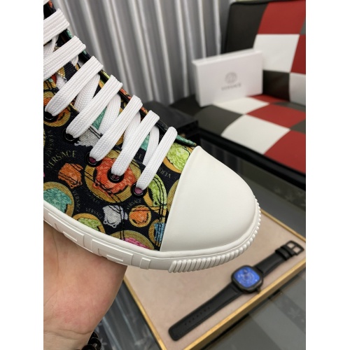 Replica Versace High Tops Shoes For Men #894775 $85.00 USD for Wholesale