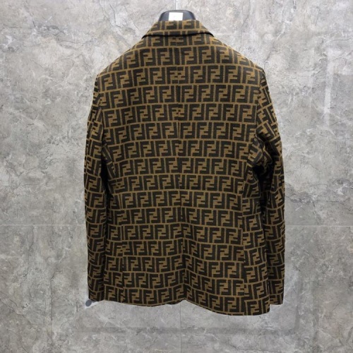 Replica Fendi Jackets Long Sleeved For Men #894863 $92.00 USD for Wholesale