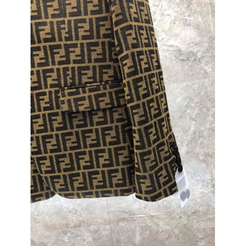 Replica Fendi Jackets Long Sleeved For Men #894863 $92.00 USD for Wholesale