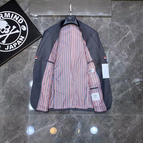 Replica Thom Browne Jackets Long Sleeved For Men #894866 $92.00 USD for Wholesale