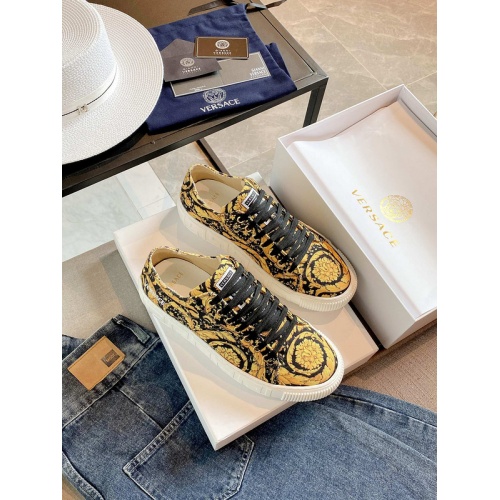 Replica Versace Casual Shoes For Women #894927 $108.00 USD for Wholesale
