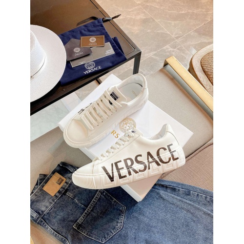 Versace Casual Shoes For Women #894933 $108.00 USD, Wholesale Replica Versace Casual Shoes
