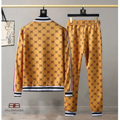 Replica Balenciaga Fashion Tracksuits Long Sleeved For Men #895015 $80.00 USD for Wholesale