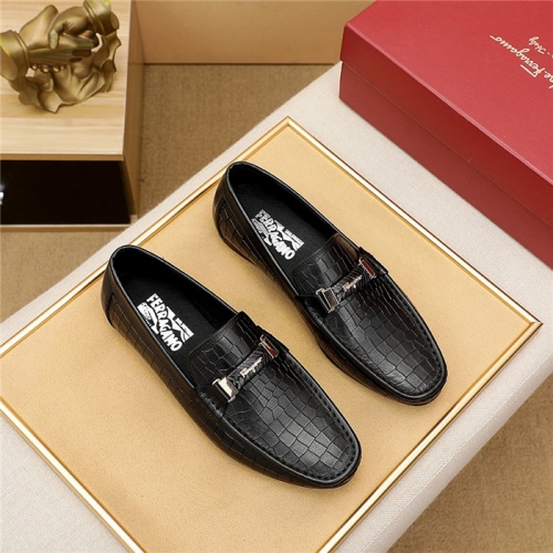 Ferragamo Salvatore FS Leather Shoes For Men #895023