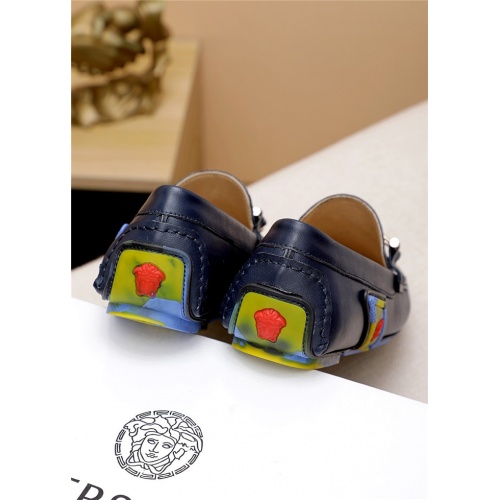 Replica Versace Leather Shoes For Men #895034 $68.00 USD for Wholesale